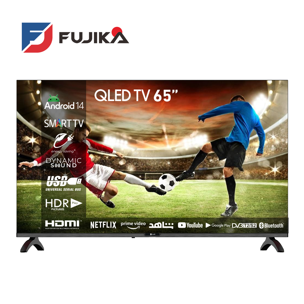 تلفزيون فوجيكا الذكي 65 بوصة 4K UHD | FJ-65Q6 بنظام Android TV