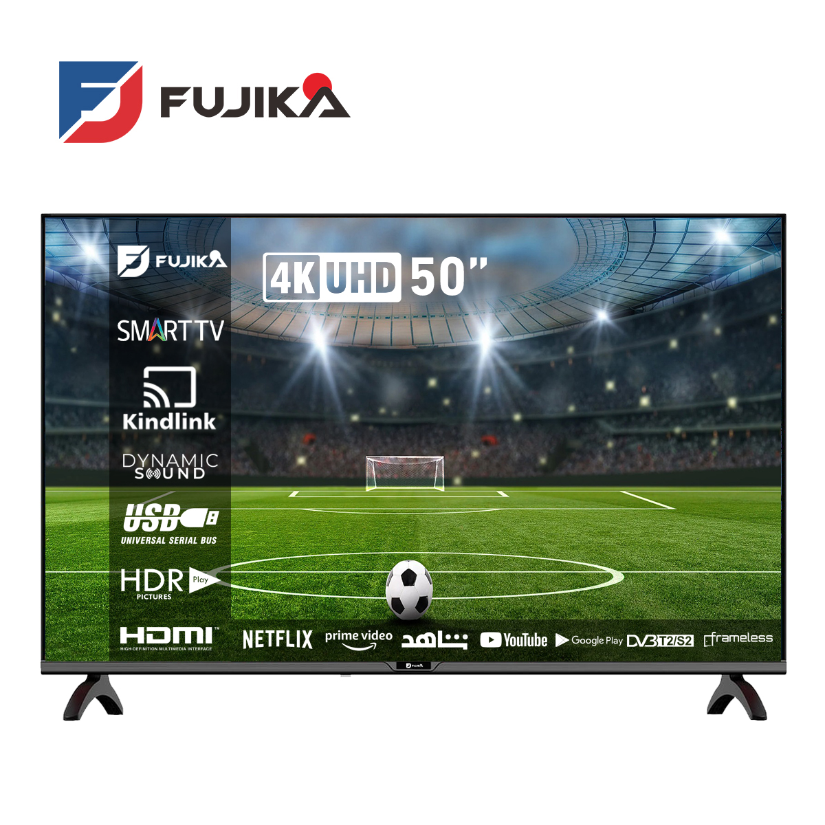 شاشة فوجيكا الذكية 50 بوصة – UHD 4K + HDR شاشة فوجيكا الذكية 50 بوصة – UHD 4K + HDR