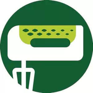 Non-slip grip for easy handling